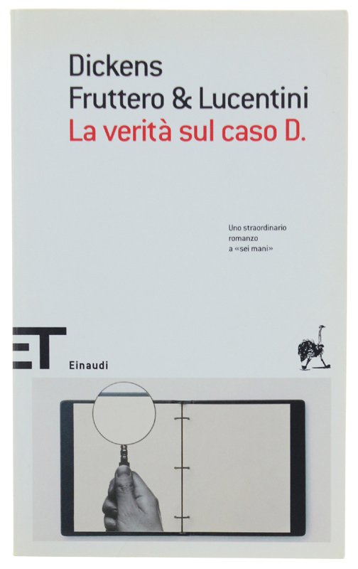 LA VERITA' SUL CASO D. Romanzo. | Immagine principale