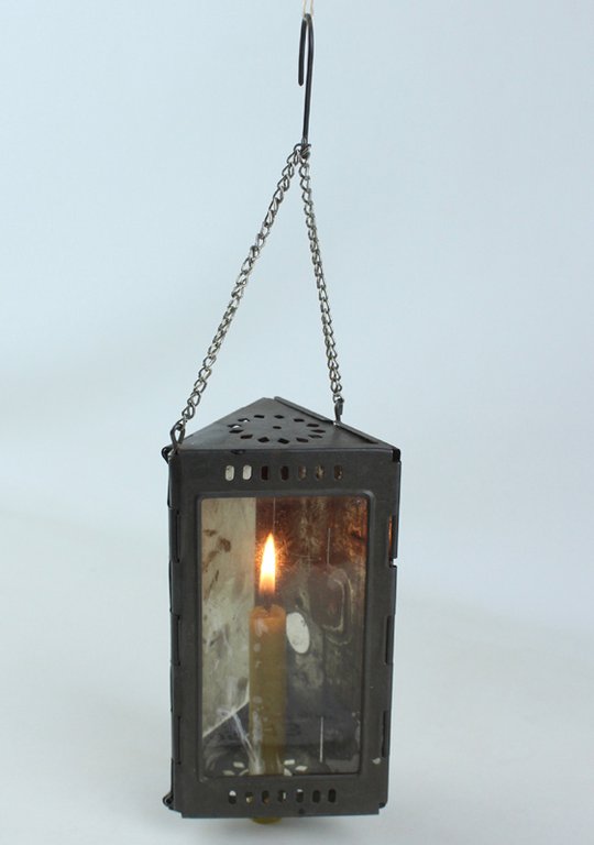 LANTERNA RIPIEGABILE PRIMA GUERRA MONDIALE lume tascabile da alpinista | Immagine Gallery 2