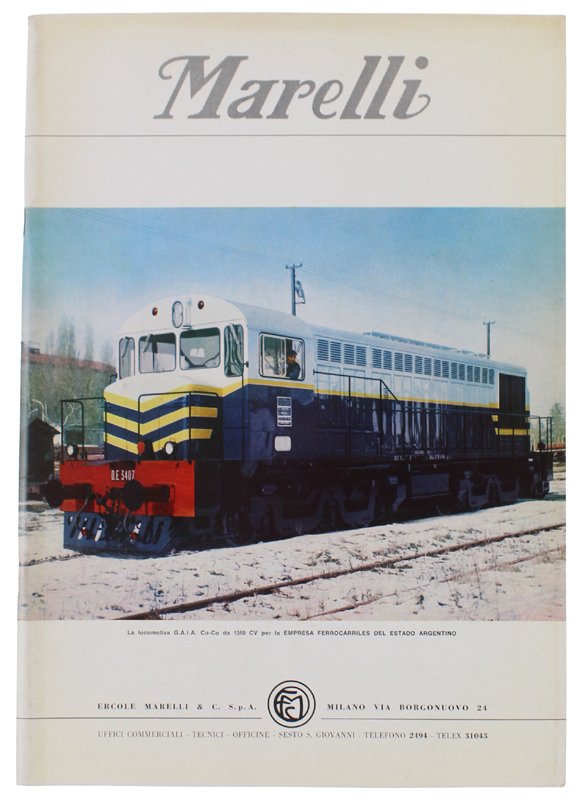 LE 280 LOCOMOTIVE DIESEL ELETTRICHE CO-CO G.A.I.A. PER F.A. CON …