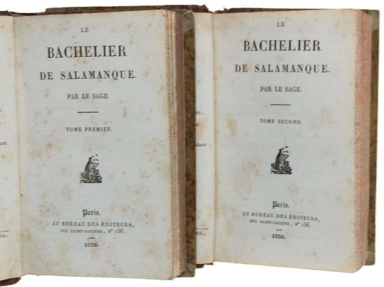 LE BACHELIER DE SALAMANQUE. Tome I - II