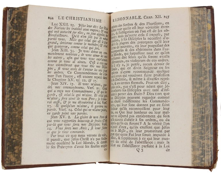 LE CHRISTIANISME RAISONNABLE, Tel qu'il nous est représenté dans l'Ecriture …