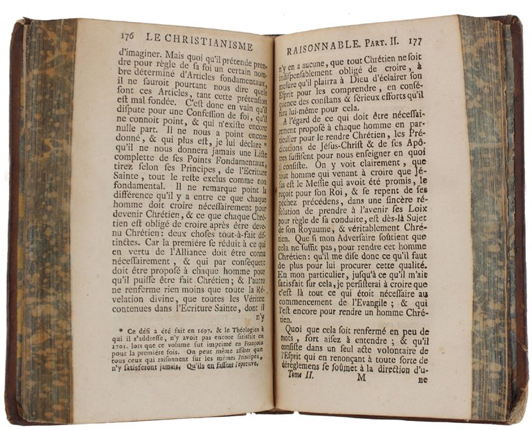 LE CHRISTIANISME RAISONNABLE, Tel qu'il nous est représenté dans l'Ecriture …