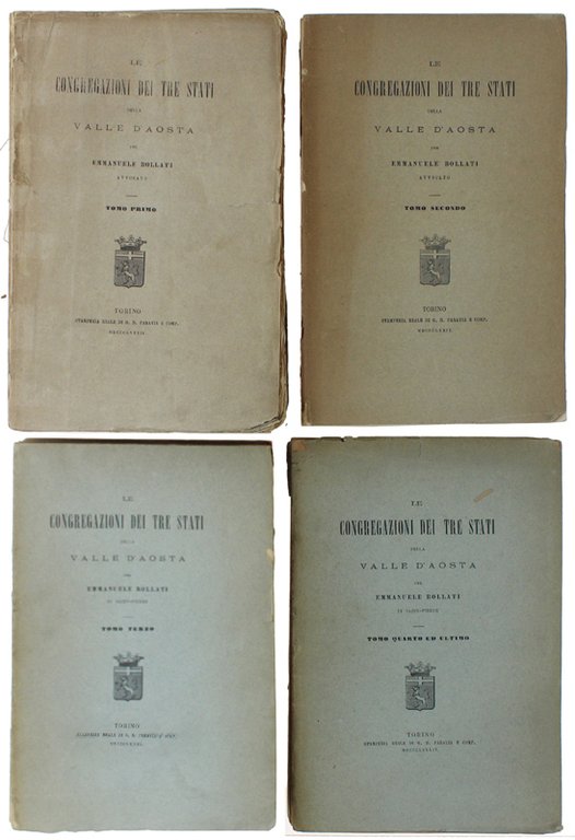 LE CONGREGAZIONI DEI TRE STATI DELLA VALLE D'AOSTA.
