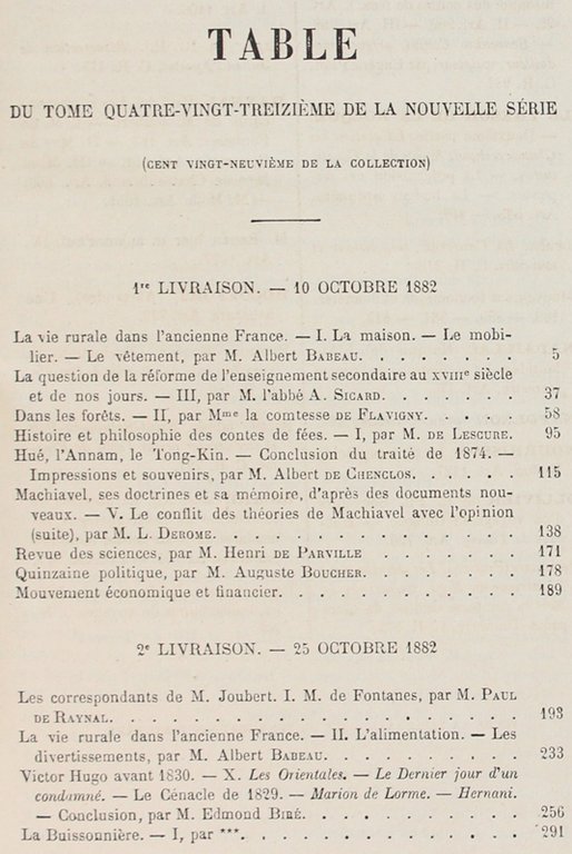 LE CORRESPONDANT. Recueil périodique. Religion, Philosophie, Politique, Sciences, Litterature, Beaux-Arts. …