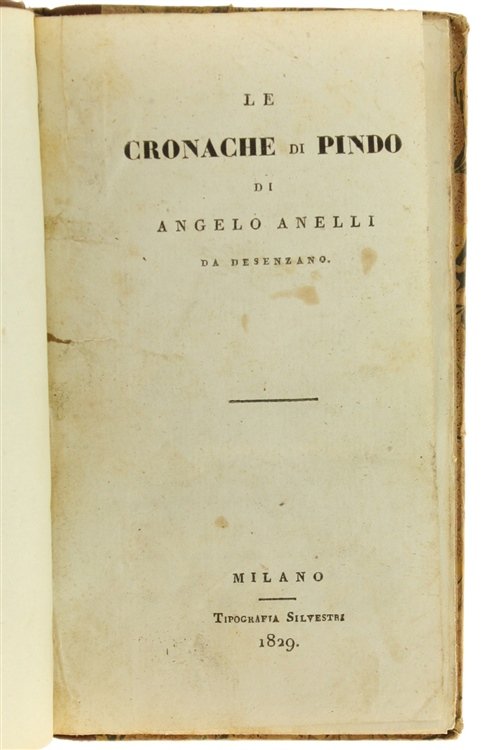 LE CRONACHE DI PINDO.