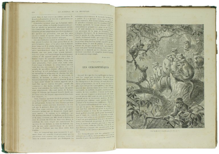 LE JOURNAL DE LA JEUNESSE. Premier et Deuxieme semestre 1876 …