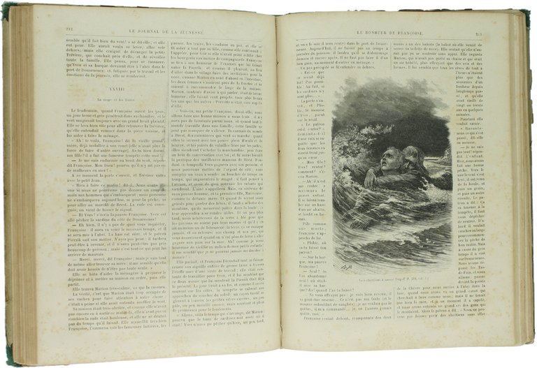 LE JOURNAL DE LA JEUNESSE. Premier et Deuxieme semestre 1876 …