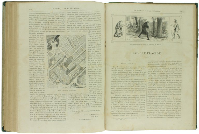 LE JOURNAL DE LA JEUNESSE. Premier et Deuxieme semestre 1876 …