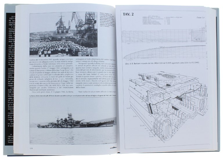 LE NAVI DA BATTAGLIA CLASSE "LITTORIO" 1937-1948