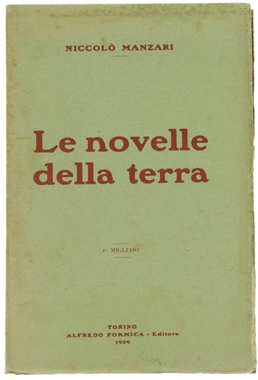 LE NOVELLE DELLA TERRA.