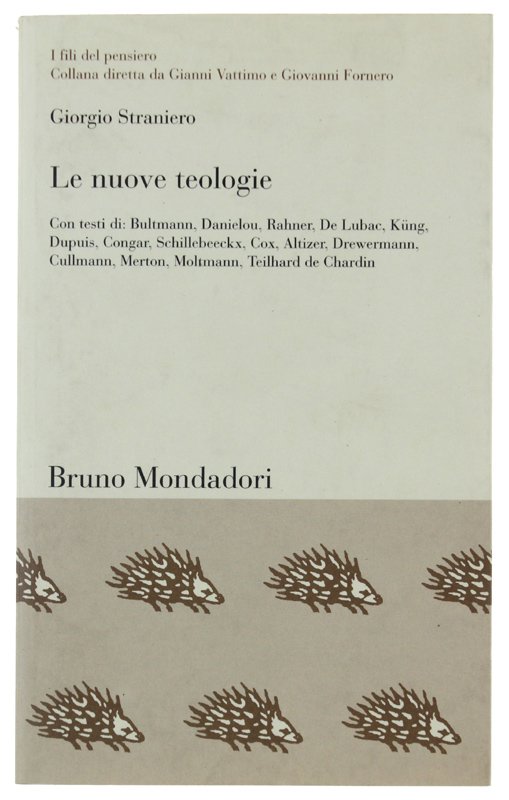 LE NUOVE TEOLOGIE. L'identità cristiana tra secolarizzazione e pluralismo religioso. | Immagine principale