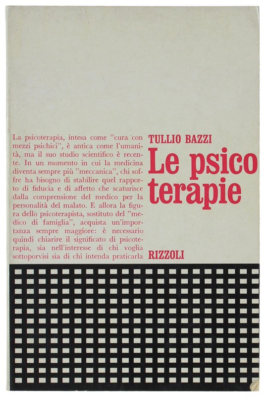 LE PSICOTERAPIE.