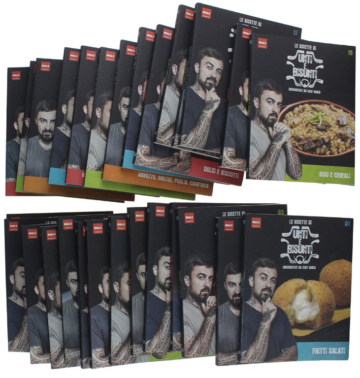 LE RICETTE DI UNTI E BISUNTI: Raccolta completa in 28 …