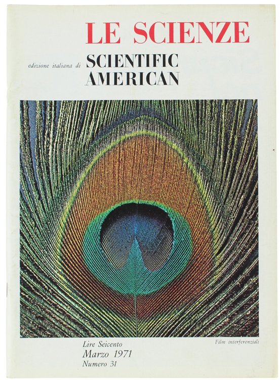 LE SCIENZE N. 31, III/1971: contiene: EMBRIONI UMANI IN LABORATORIO.