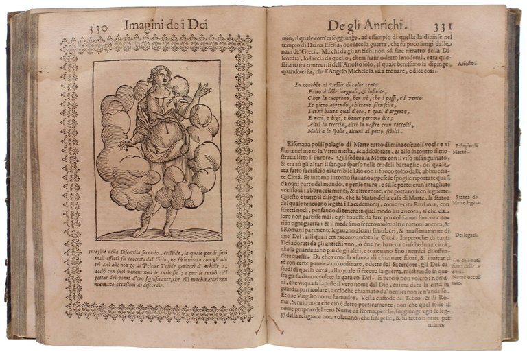 LE VERE E NOVE IMAGINI DE GLI DEI DELLI ANTICHI …