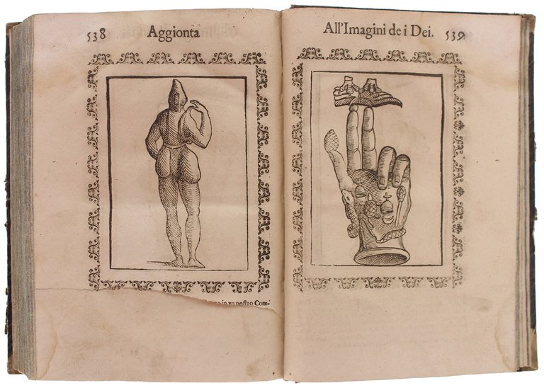 LE VERE E NOVE IMAGINI DE GLI DEI DELLI ANTICHI …