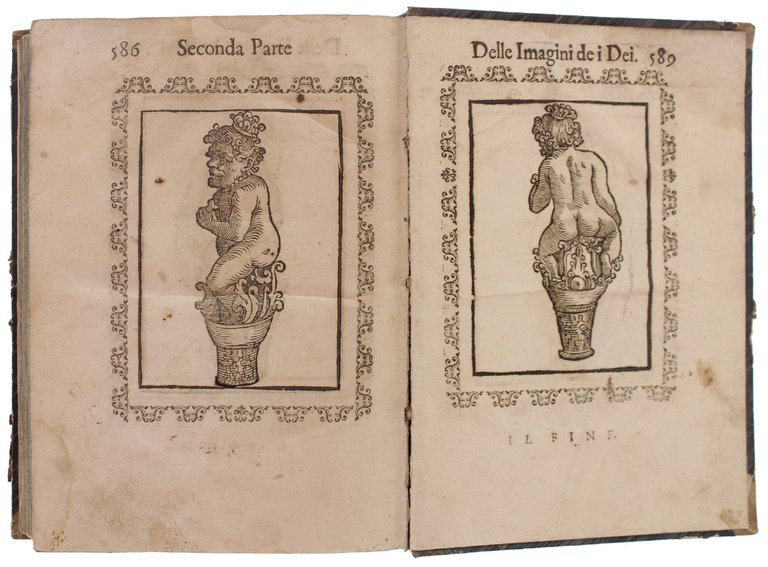 LE VERE E NOVE IMAGINI DE GLI DEI DELLI ANTICHI …