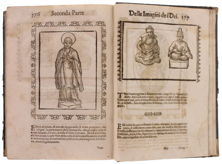 LE VERE E NOVE IMAGINI DE GLI DEI DELLI ANTICHI …