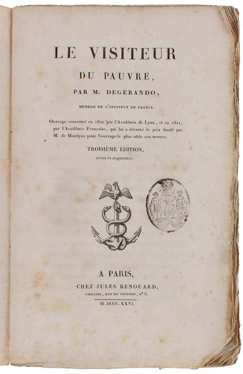 LE VISITEUR DU PAUVRE. Troisième éditionn revue et augmentée.