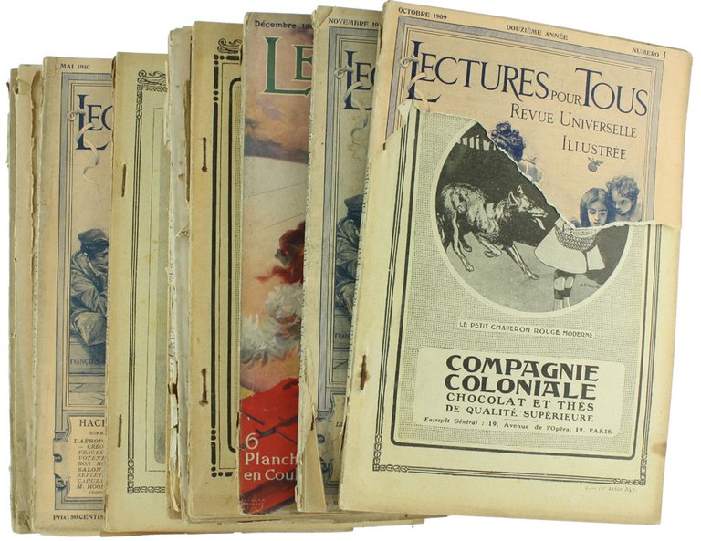 LECTURES POUR TOUS. 12e année - 1909 - 1910.