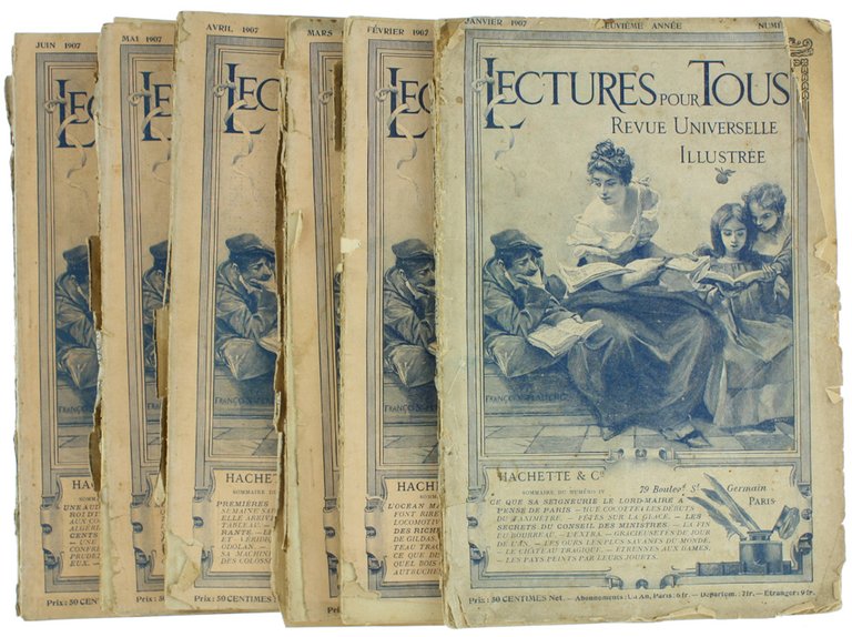 LECTURES POUR TOUS. 9e année 1907.