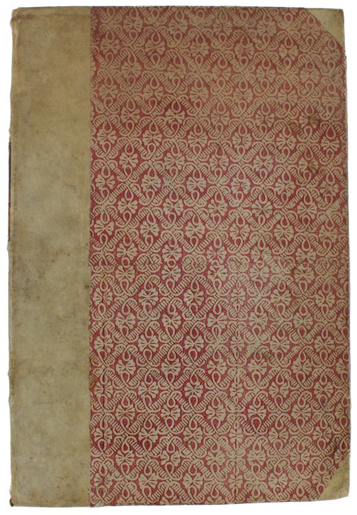 LEGATURA ANTICA ORIGINALE (1737) IN MEZZA PERGAMENA E ANGOLI, CON …