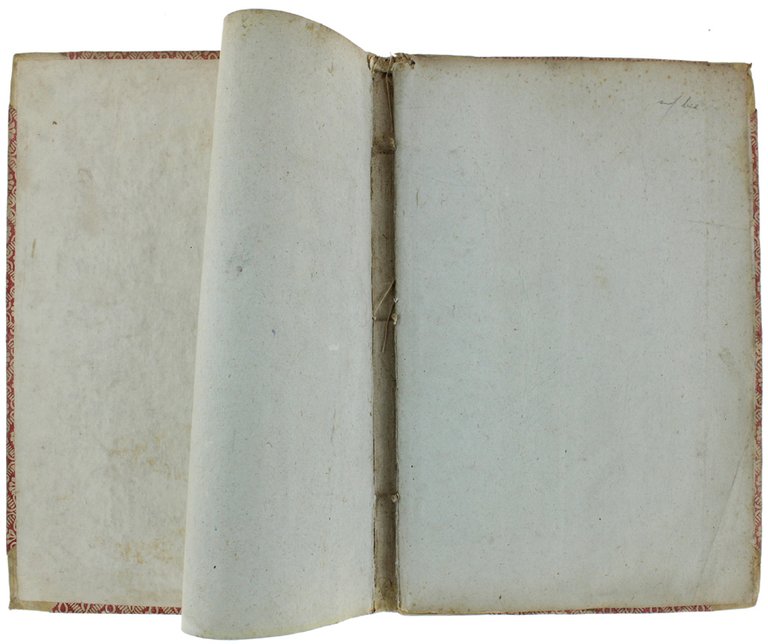 LEGATURA ANTICA ORIGINALE (1737) IN MEZZA PERGAMENA E ANGOLI, CON …