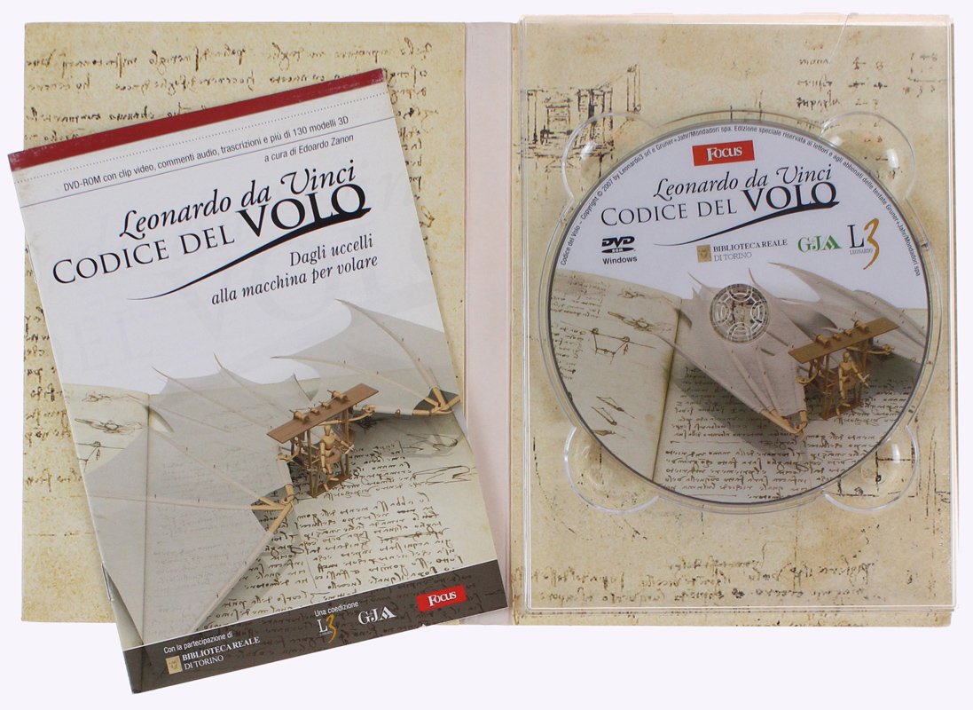 LEONARDO DA VINCI. CODICE DEL VOLO. Dagli uccelli alla macchina …