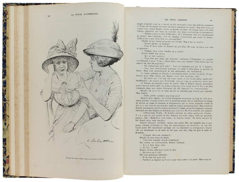 SUPPLÉMENT À L'ILLUSTRATION 1913: LES ANGES GARDIENS - Ce temps-ci …