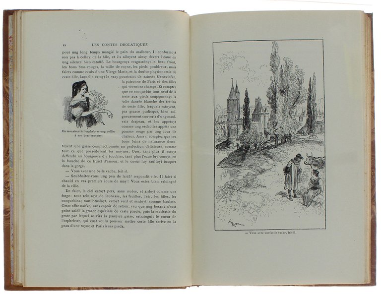 LES CONTES DROLATIQUES - Illustratins de A. Robida.