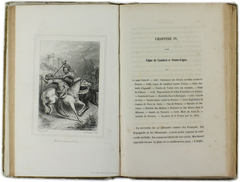 LES FRANÇAIS EN ITALIE AU XVIe SIECLE.