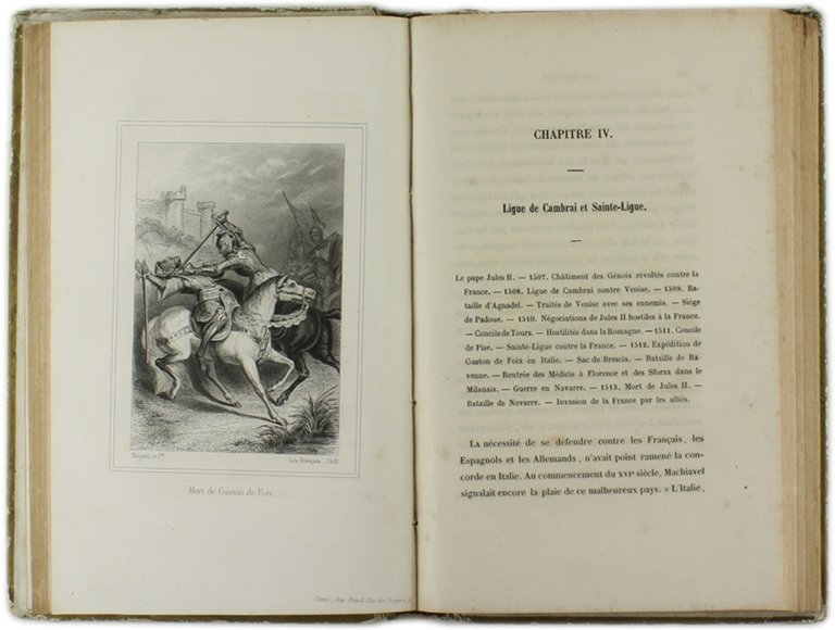 LES FRANÇAIS EN ITALIE AU XVIe SIECLE.