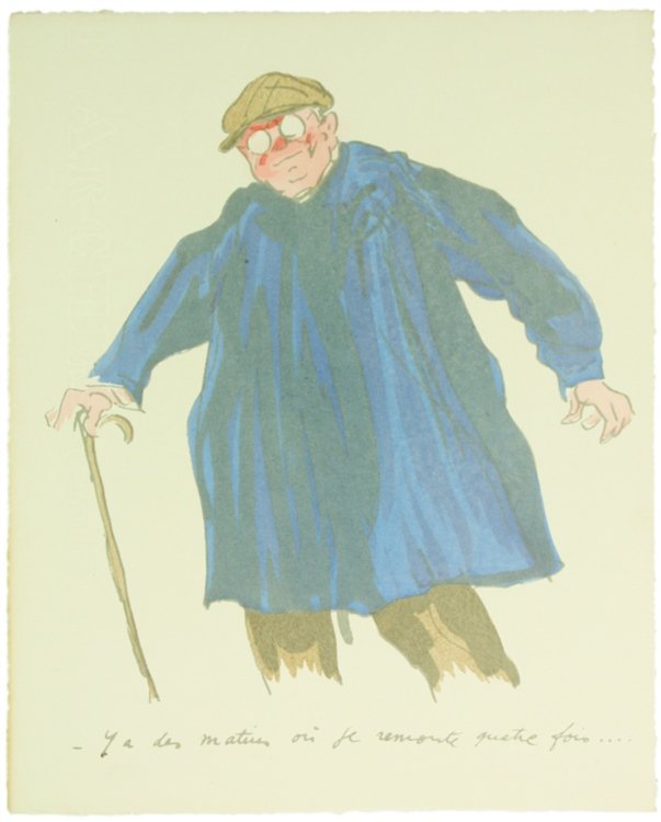 LES HALLES. Lithographies originales de Ch. Gir assaisonnées par Maurice …