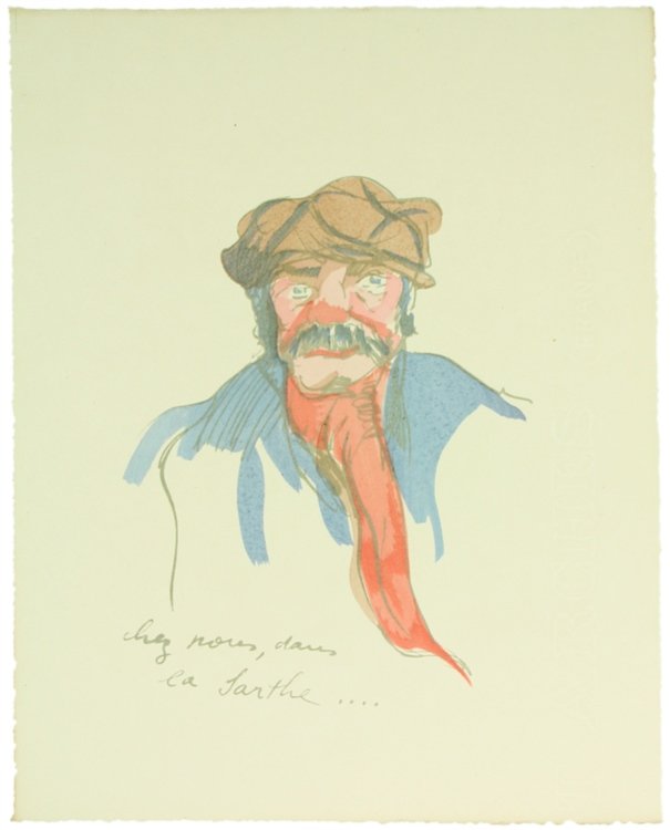 LES HALLES. Lithographies originales de Ch. Gir assaisonnées par Maurice …