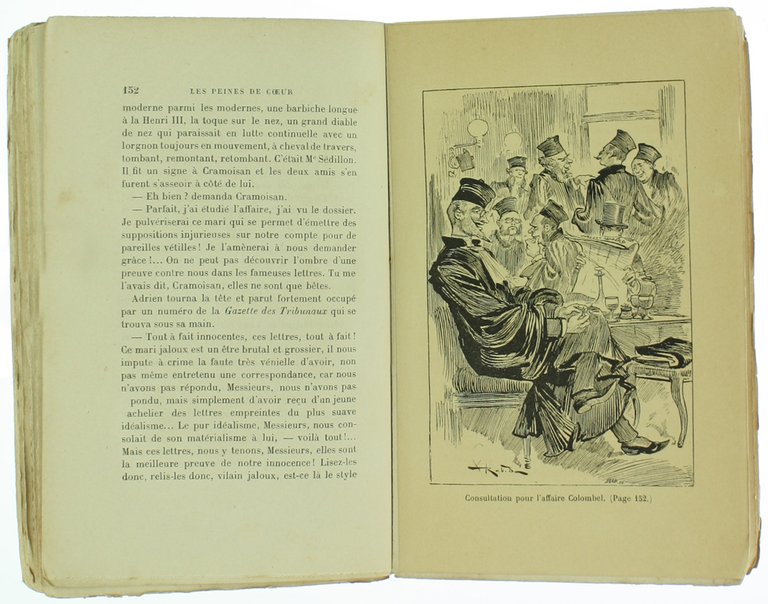 LES PEINES DE COEUR d'Adrien Fontenille.