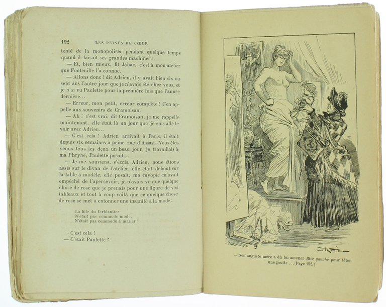 LES PEINES DE COEUR d'Adrien Fontenille.