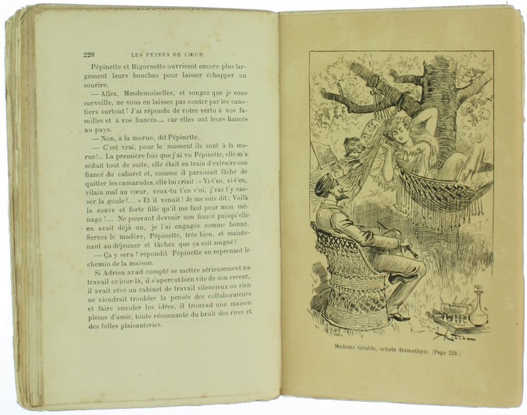 LES PEINES DE COEUR d'Adrien Fontenille.