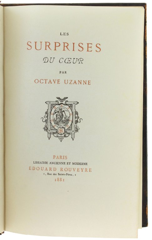 LES SURPRISES DU COEUR [exemplaire sur parchemin]