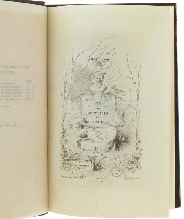 LES SURPRISES DU COEUR [exemplaire sur parchemin]