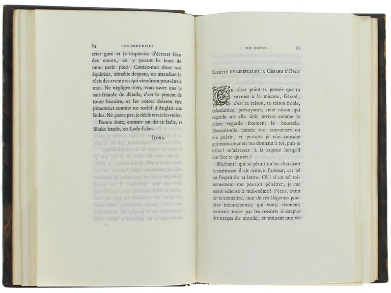 LES SURPRISES DU COEUR [exemplaire sur parchemin]