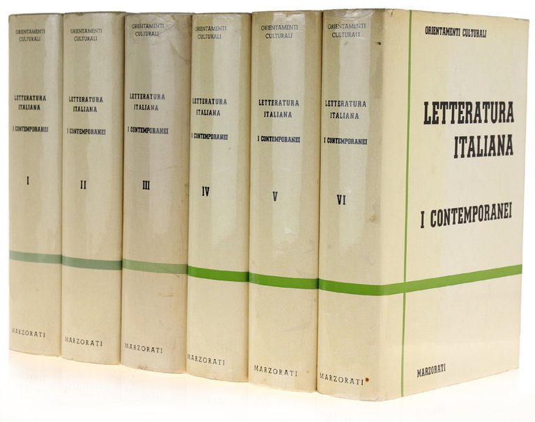 LETTERATURA ITALIANA - I CONTEMPORANEI. [opera completa]