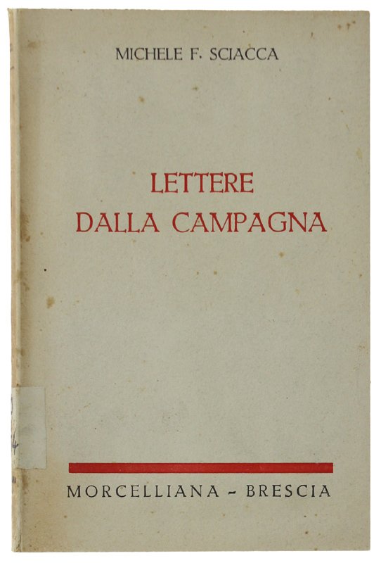 LETTERE DALLA CAMPAGNA.