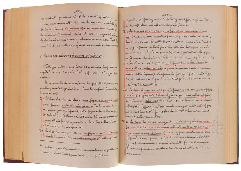 LEZIONI DI GEOMETRIA ANALITICA E PROTETTIVA. Anno Accademico 1941-42 XX.