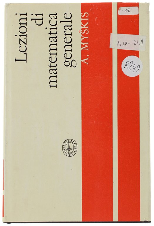 LEZIONI DI MATEMATICA GENERALE.