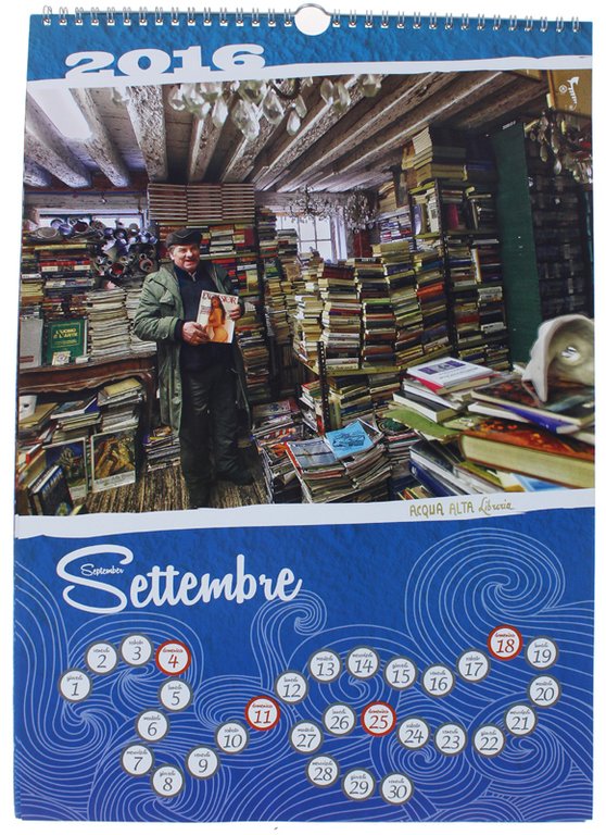 LIBRERIA ACQUA ALTA - CALENDARIO 2016.