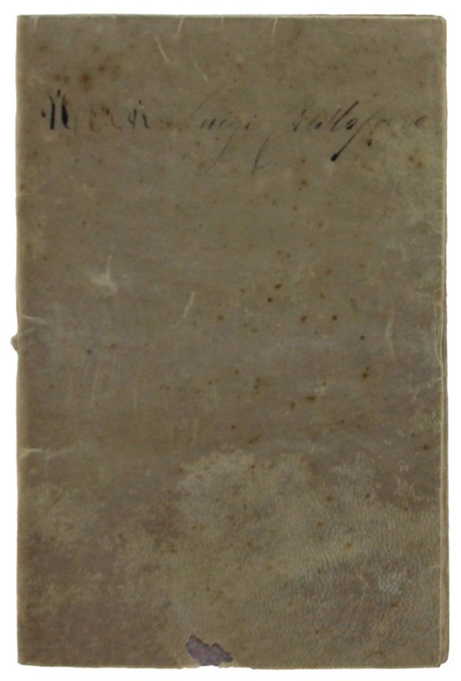 LIBRETTO DI LAVORO Rilasciato ad Asti 1/8/1843