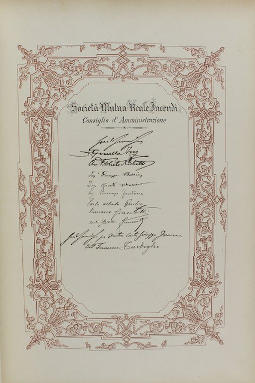 LIBRO DELLE FIRME DEL SINDACO DI TORINO RICCARDO CATTANEO (1920-1923)