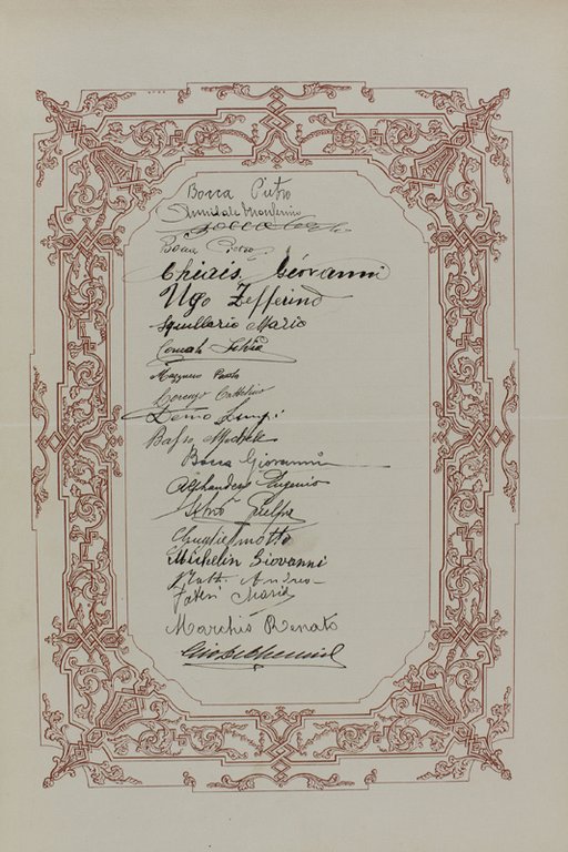 LIBRO DELLE FIRME DEL SINDACO DI TORINO RICCARDO CATTANEO (1920-1923)