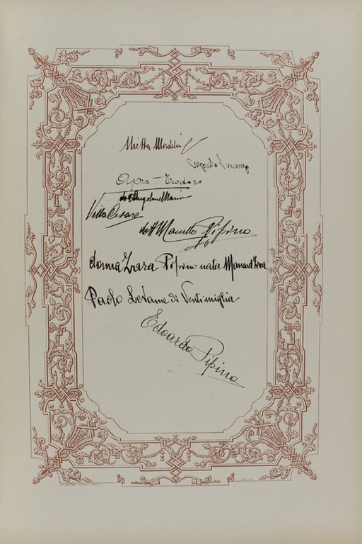 LIBRO DELLE FIRME DEL SINDACO DI TORINO RICCARDO CATTANEO (1920-1923)