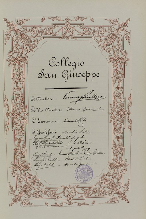 LIBRO DELLE FIRME DEL SINDACO DI TORINO RICCARDO CATTANEO (1920-1923)